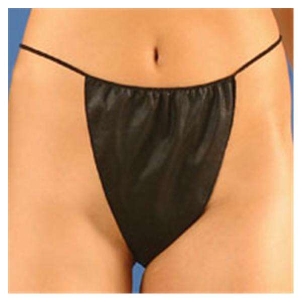 Panty Bikini Black 25/Pk, 10 PK/CA
